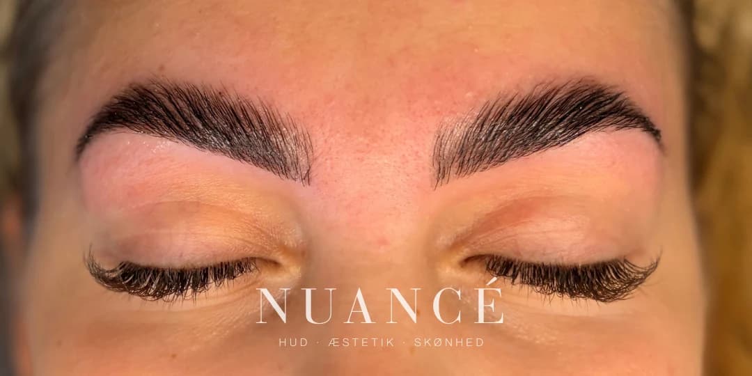 Brow Lamination, efter behandling