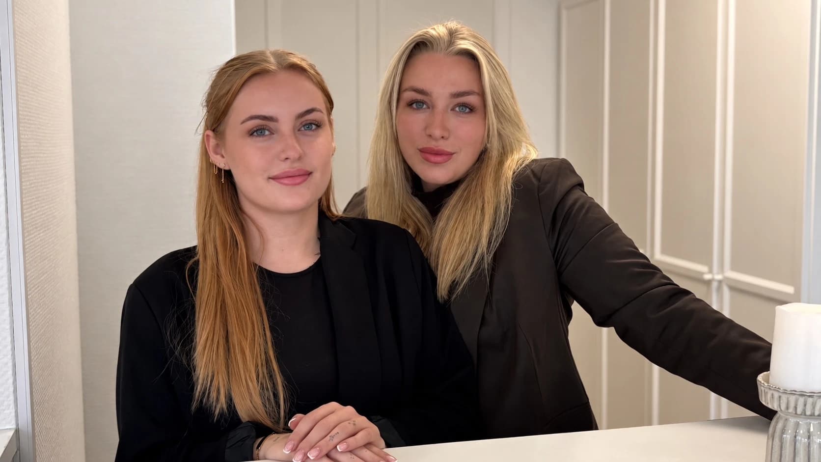 Pernille og Katarina, indehaverne af Nuancé